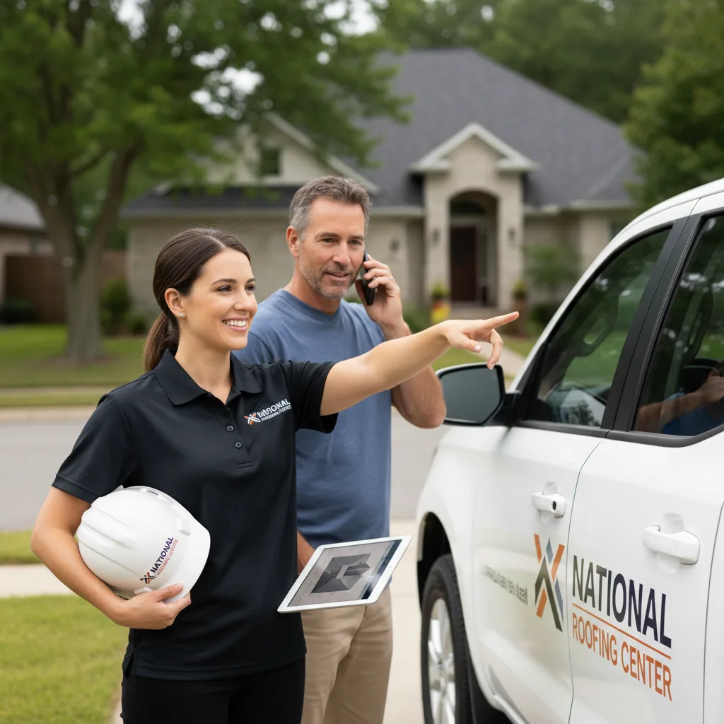 National Roofing Center customer support in Ladue
